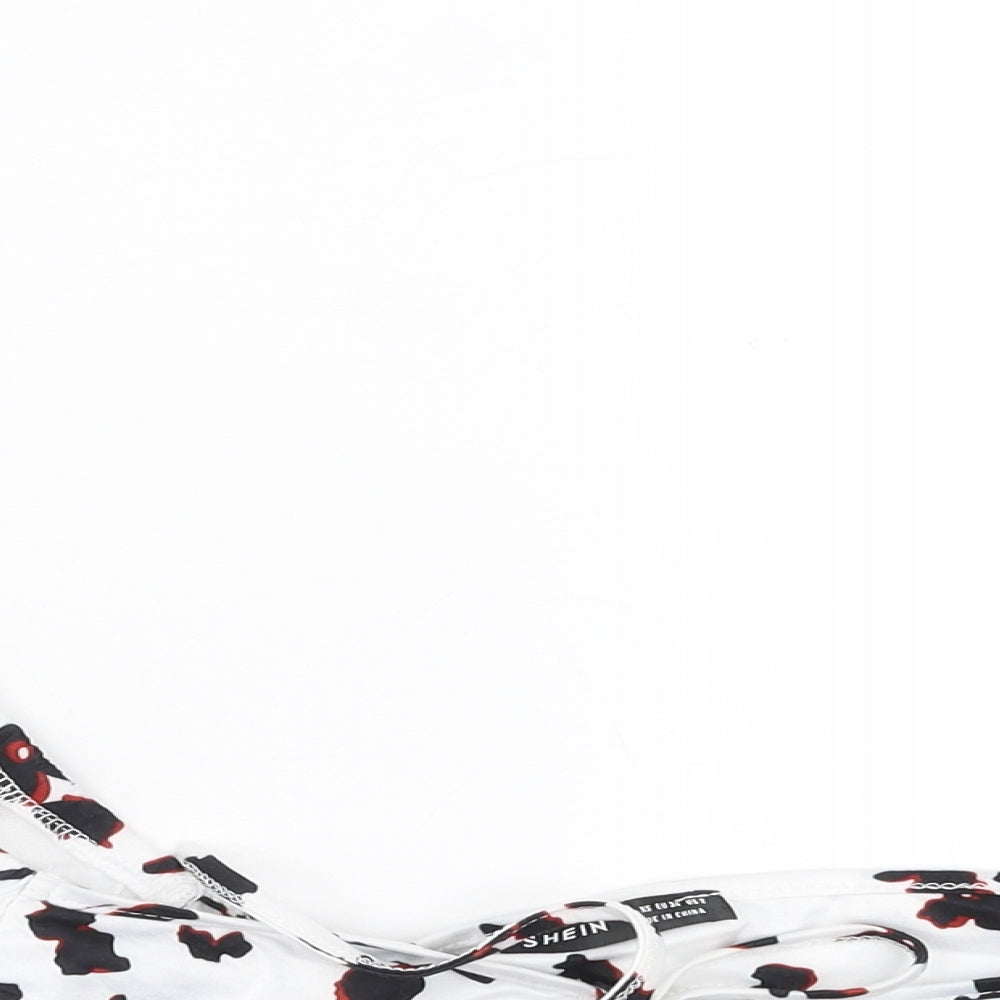 SheIn Womens White   Cropped Blouse Size XS