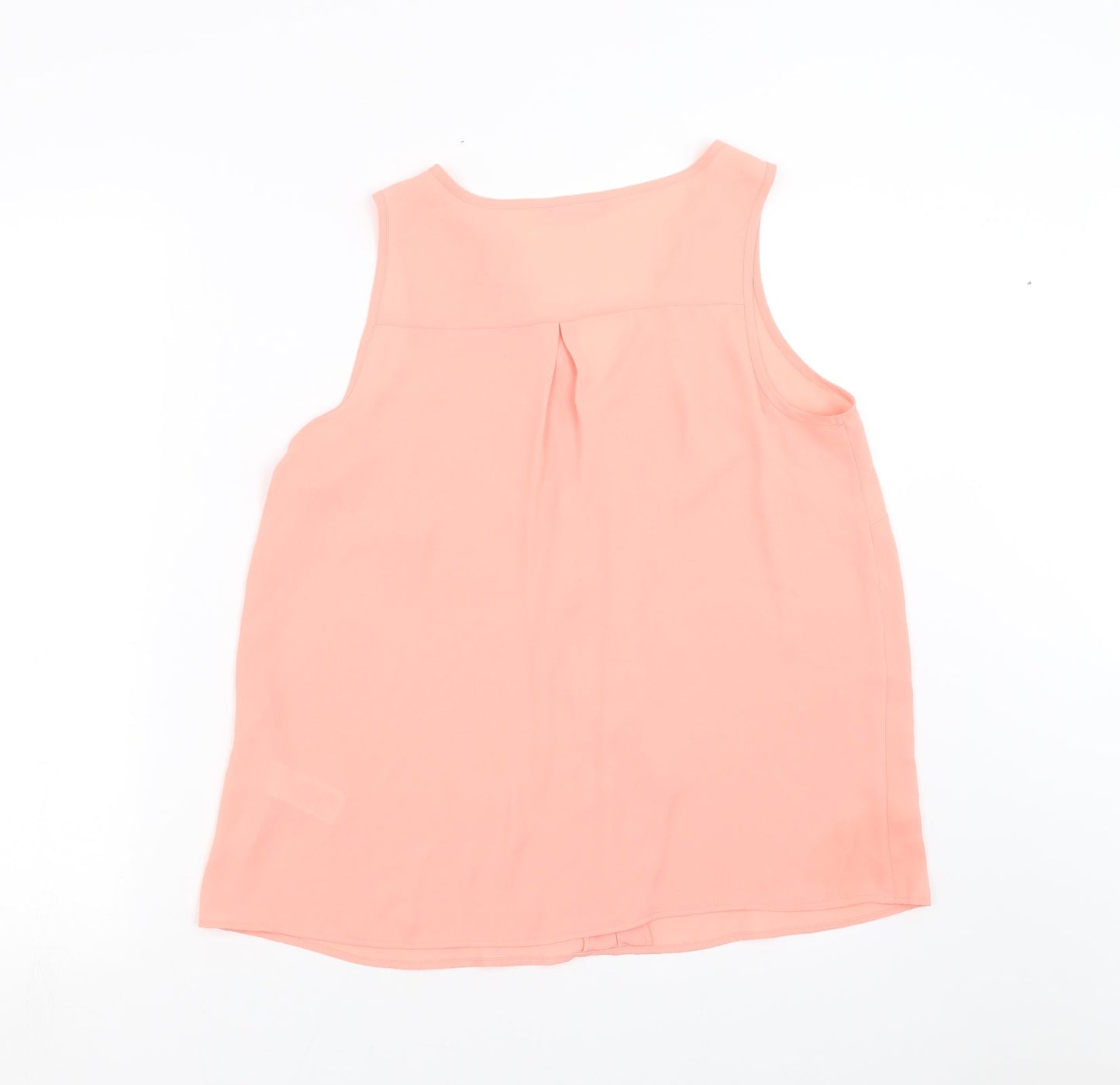 Womens UK Size 10 Marks and Spencer Pink Basic Blouse