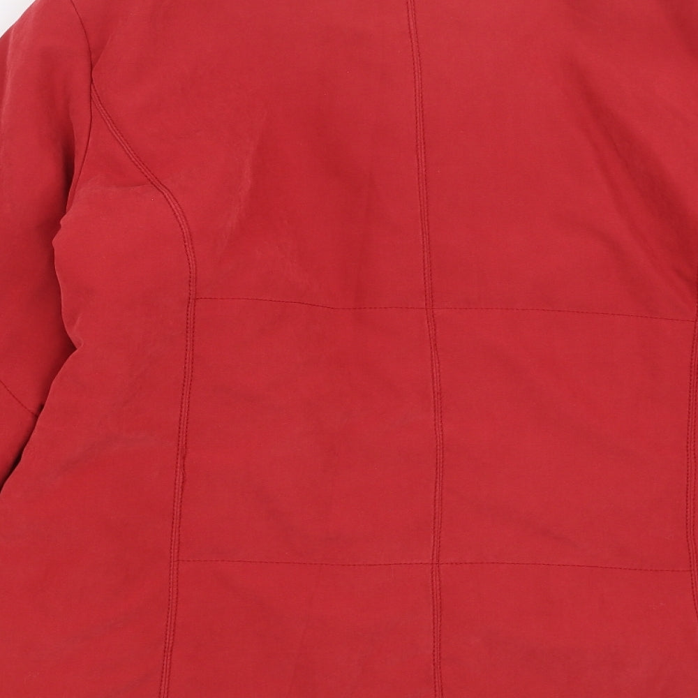 Womens UK Size M Eleganze Red Jacket