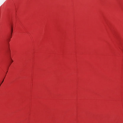 Womens UK Size M Eleganze Red Jacket