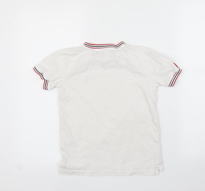 NEXT Boys White   Ringer T-Shirt Size 7 Years
