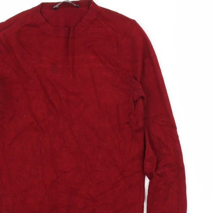 Womens UK Size S Zara Purple Pullover Jumper