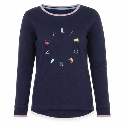 Womens UK Size 8 NEXT Blue Basic T-Shirt