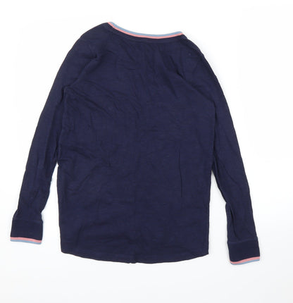 Womens UK Size 8 NEXT Blue Basic T-Shirt