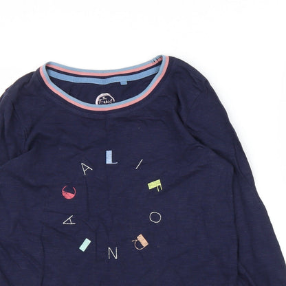 Womens UK Size 8 NEXT Blue Basic T-Shirt