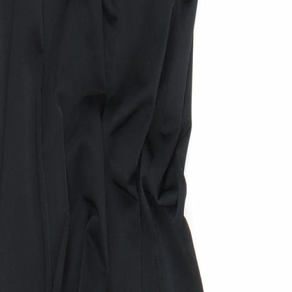 PRETTYLITTLETHING Womens Black   A-Line  Size S  - Split down front