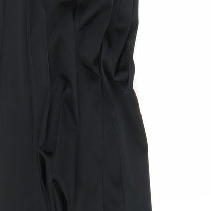 PRETTYLITTLETHING Womens Black   A-Line  Size S  - Split down front