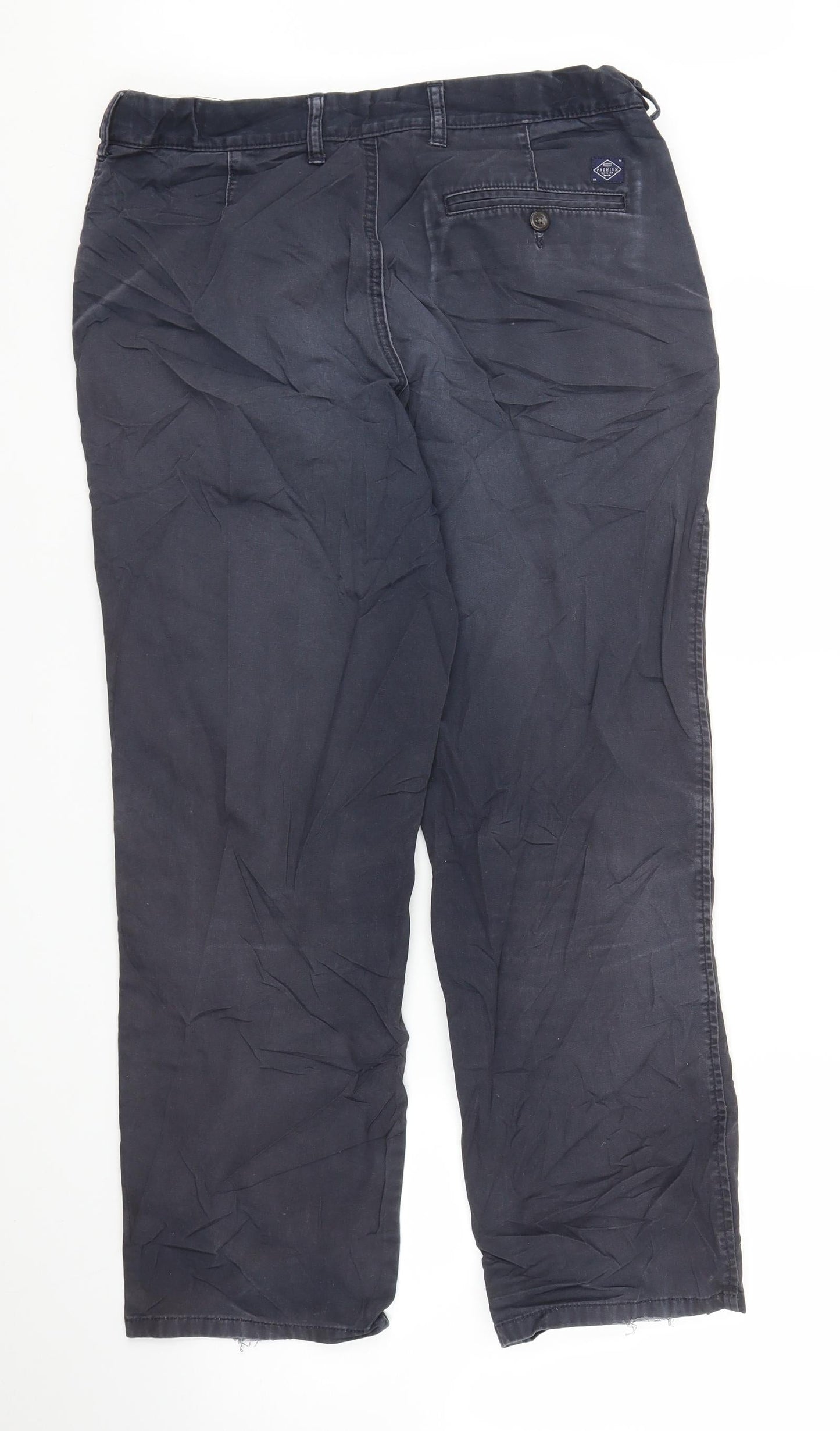 M&S Mens Blue   Straight Jeans Size 34 in L26 in