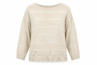 Womens UK Size 10 M&S Gold Pullover Jumper