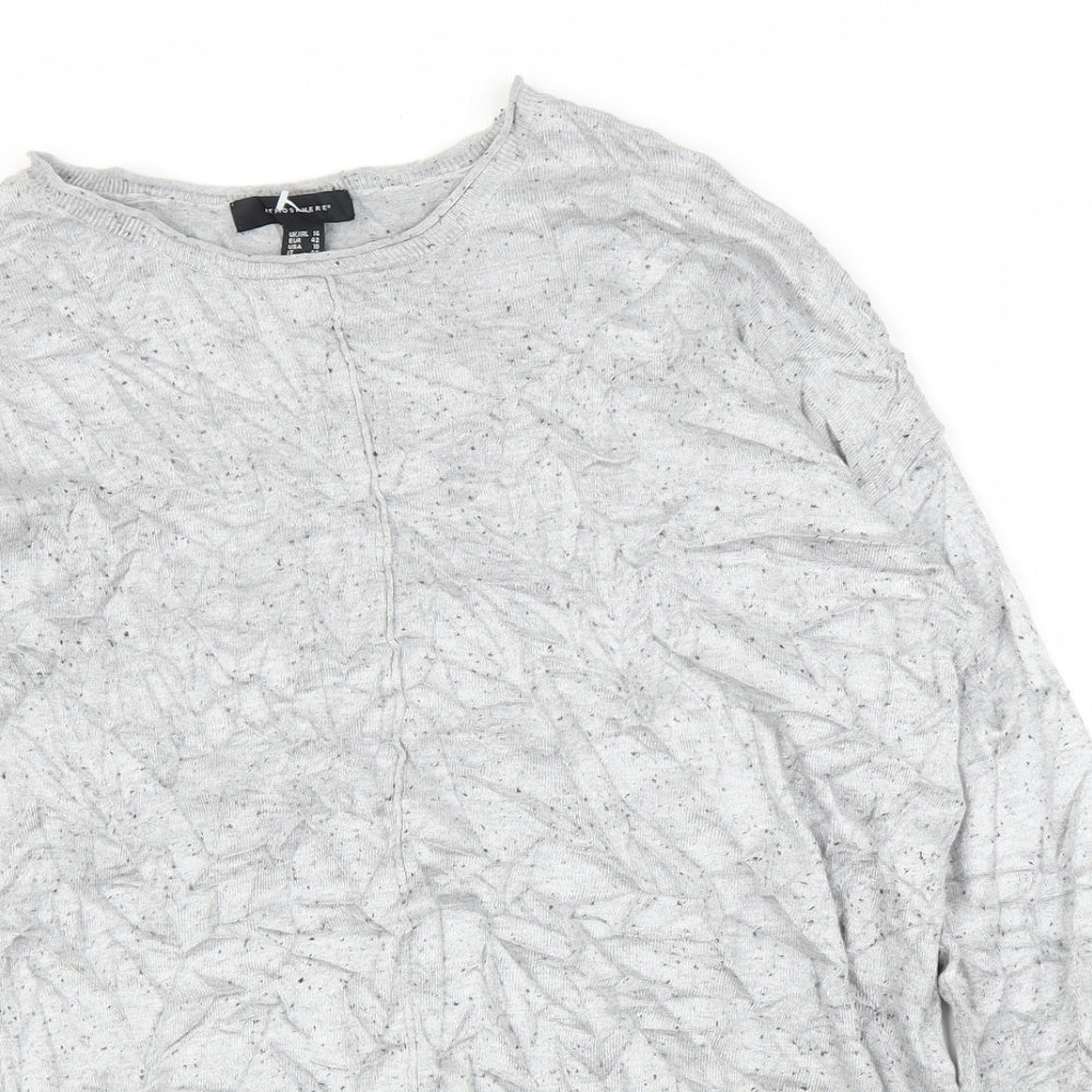 Primark Womens Grey   Pullover Jumper Size 4