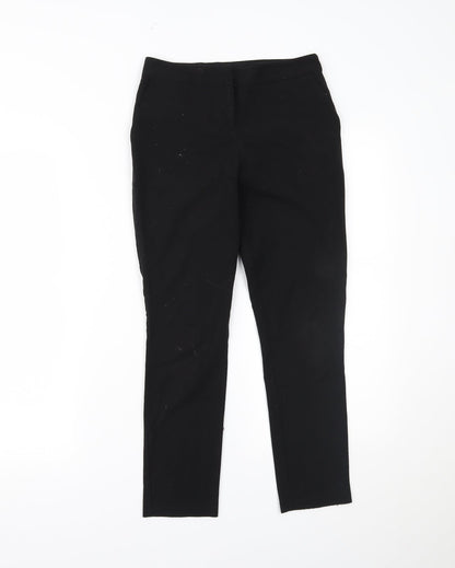 George Girls Black   Cropped Trousers Size 9-10 Years