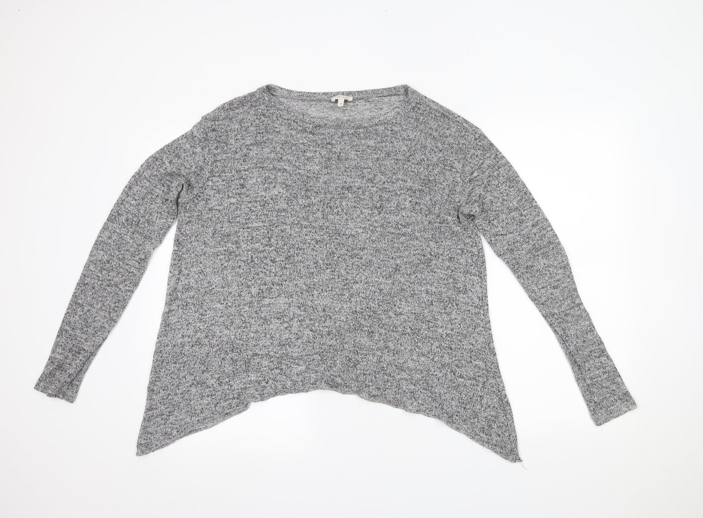 Womens UK Size 12 River Island Grey Basic Blouse
