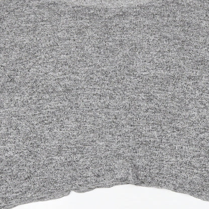Womens UK Size 12 River Island Grey Basic Blouse