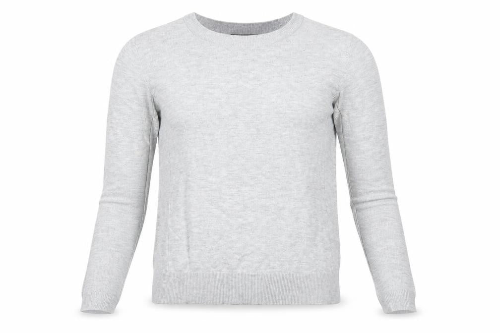 Womens UK Size 8 Topshop Grey Basic Blouse
