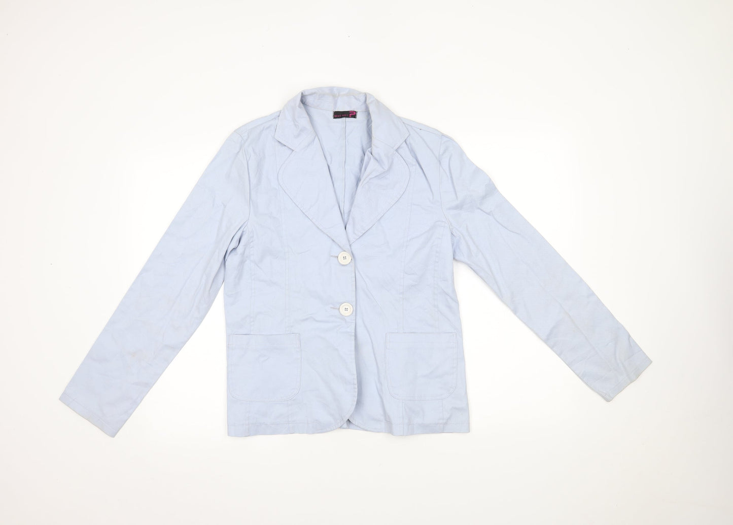 Why Not Womens Blue   Jacket  Size 12