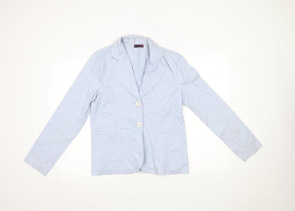 Why Not Womens Blue   Jacket  Size 12