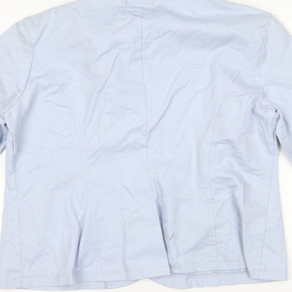 Why Not Womens Blue   Jacket  Size 12