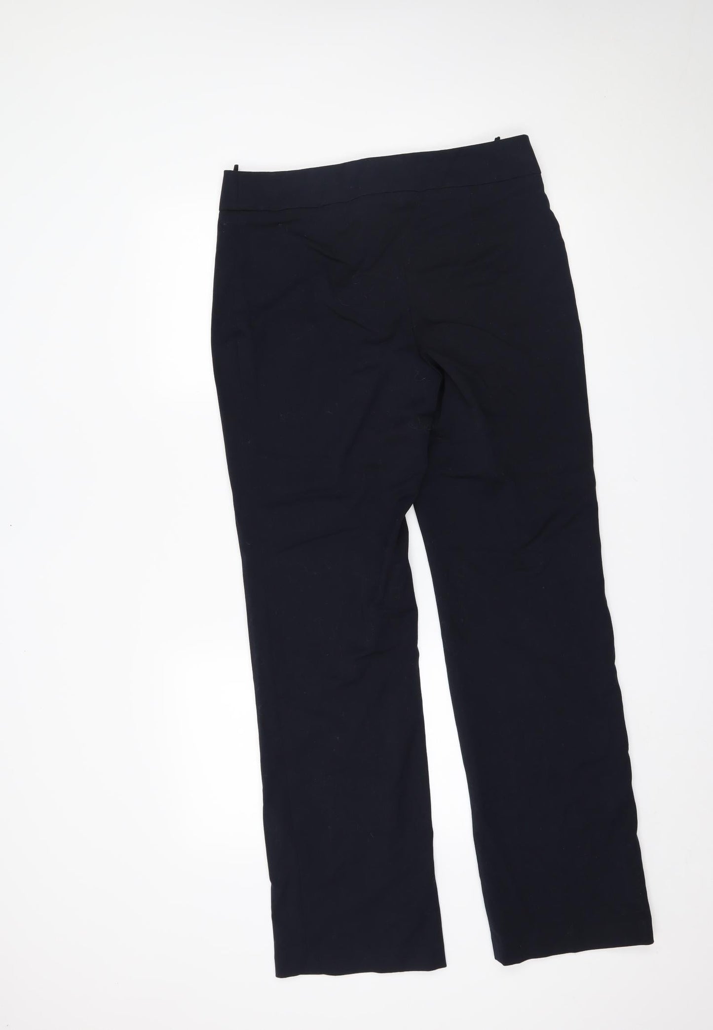 Womens UK Size 12 Marks and Spencer Regular Fit  Blue Trousers