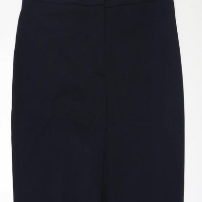 Womens UK Size 12 Marks and Spencer Regular Fit  Blue Trousers
