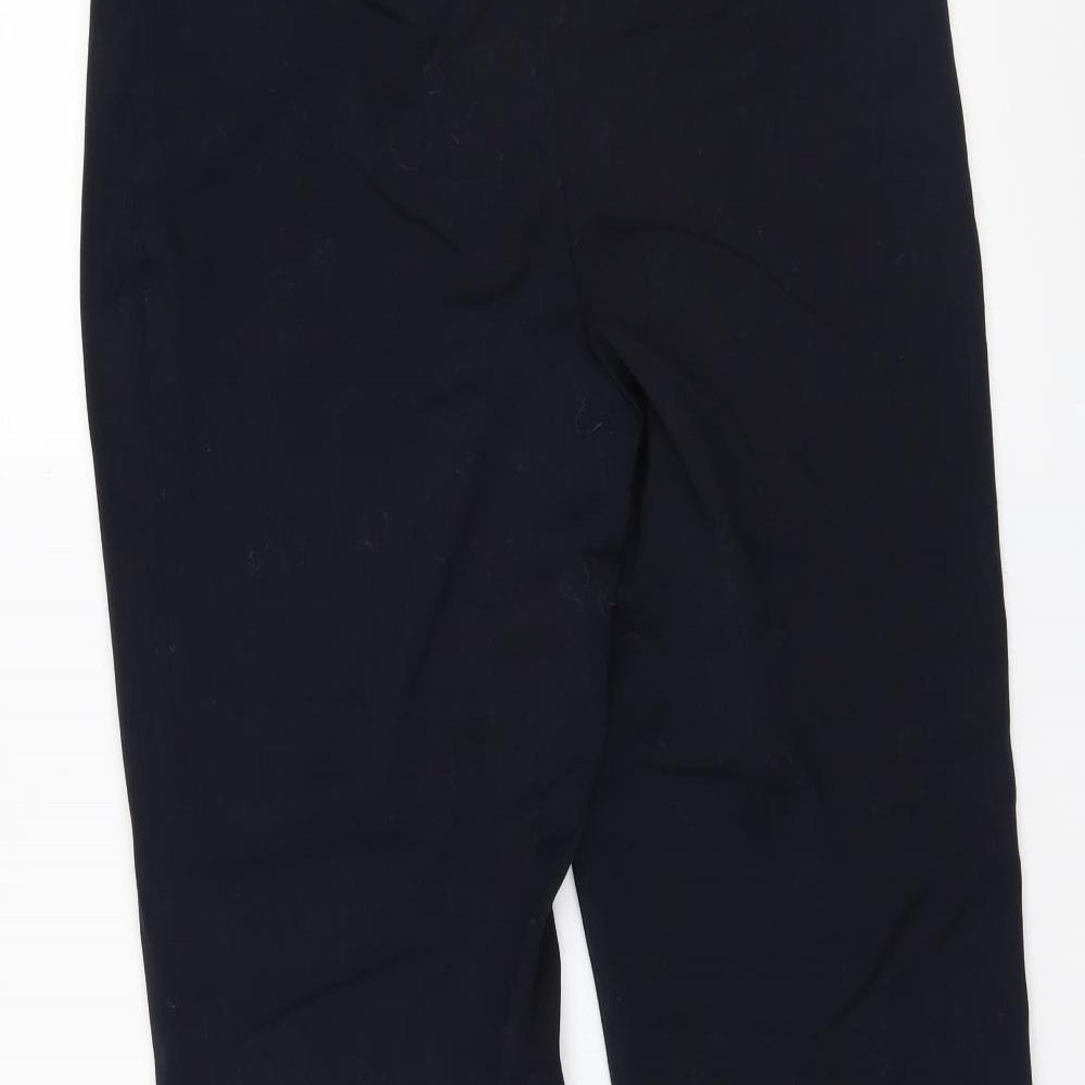 Womens UK Size 12 Marks and Spencer Regular Fit  Blue Trousers