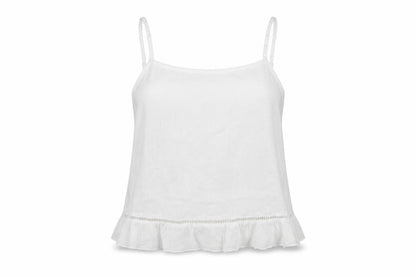 Womens UK Size 6 H&M White Camisole Tank