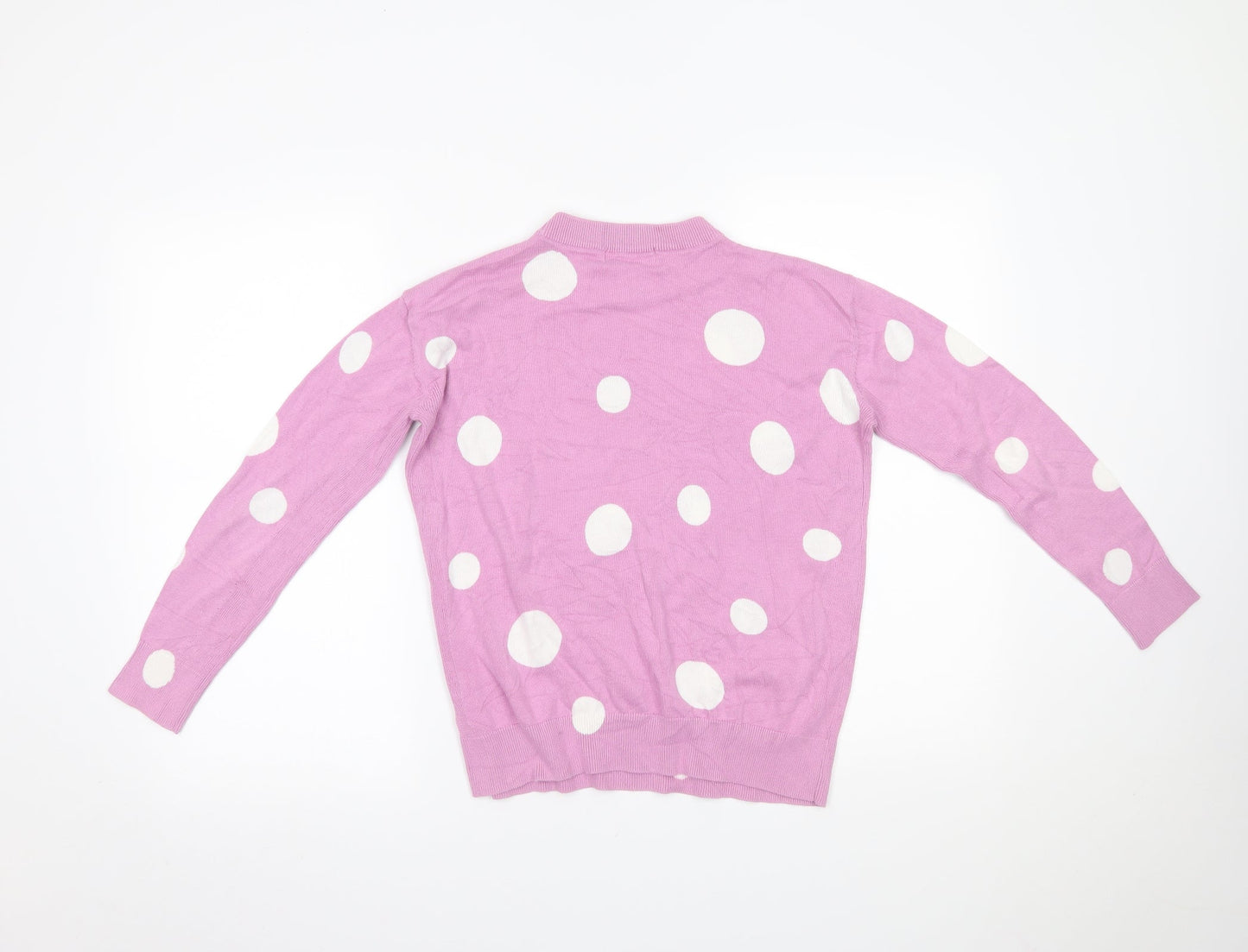 Womens UK Size XS Marks and Spencer Pink Pullover Jumper
