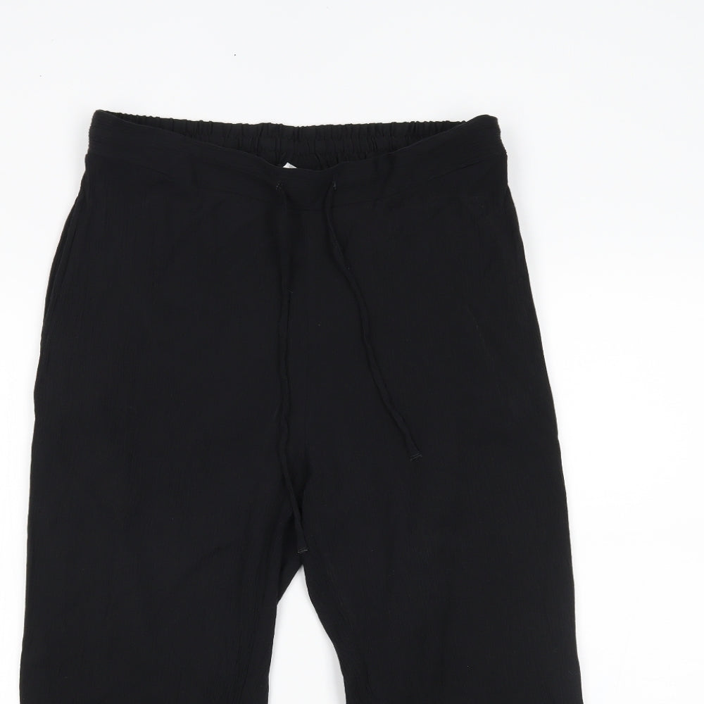 Womens UK Size 16 Damart Regular Fit  Black Trousers