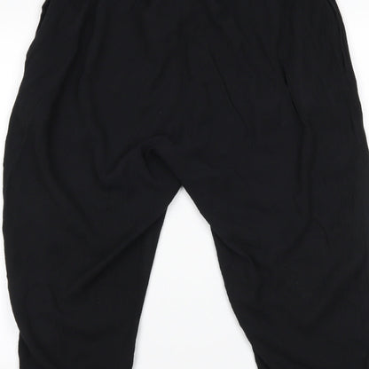 Womens UK Size 16 Damart Regular Fit  Black Trousers