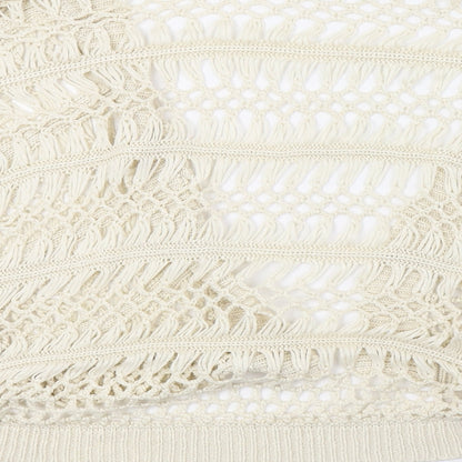 Womens UK Size M Matalan White Cardigan Jumper