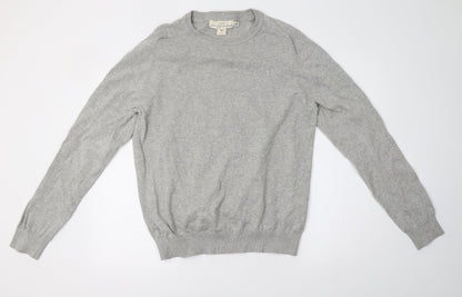 H&M Womens Grey   Pullover Sweatshirt Size L