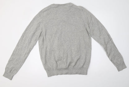 H&M Womens Grey   Pullover Sweatshirt Size L