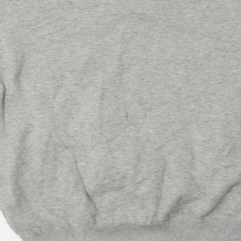 H&M Womens Grey   Pullover Sweatshirt Size L