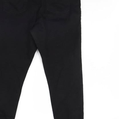 Pep & co Womens Black  Denim Skinny Jeans Size 18 L28 in