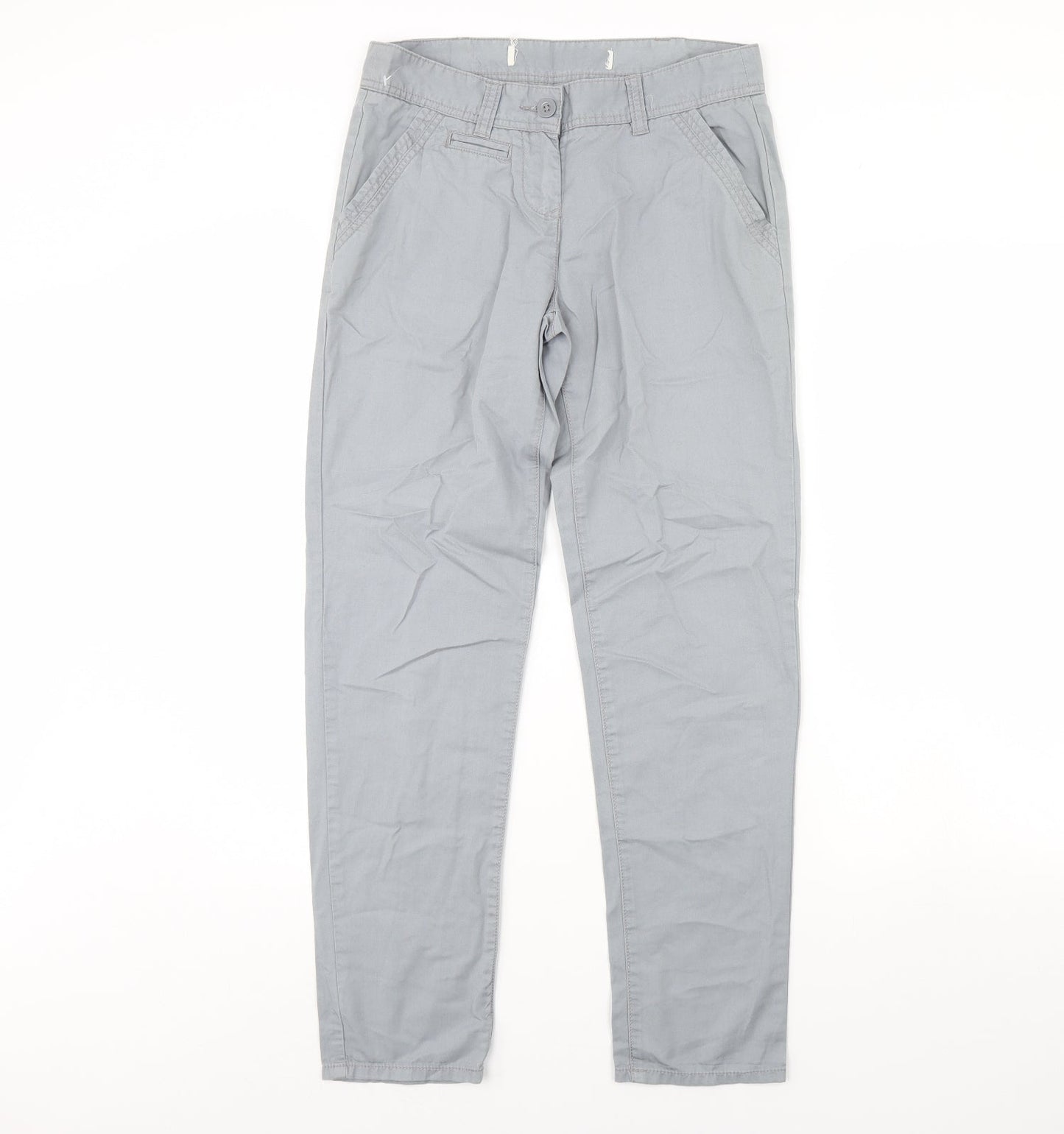 Womens UK Size 32 in Preworn Regular Fit  Blue Trousers