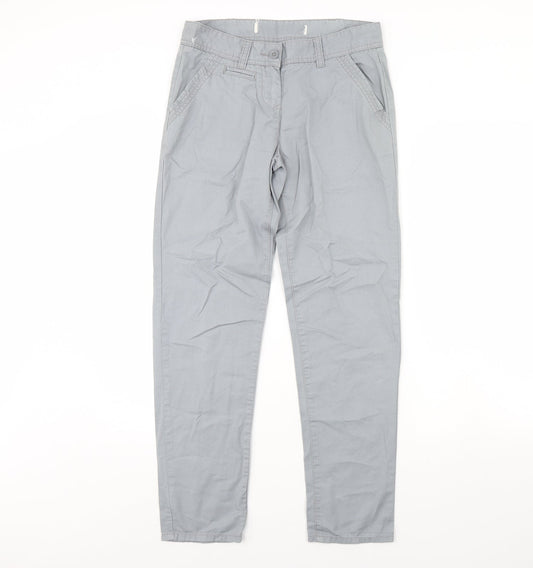 Womens UK Size 32 in Preworn Regular Fit  Blue Trousers