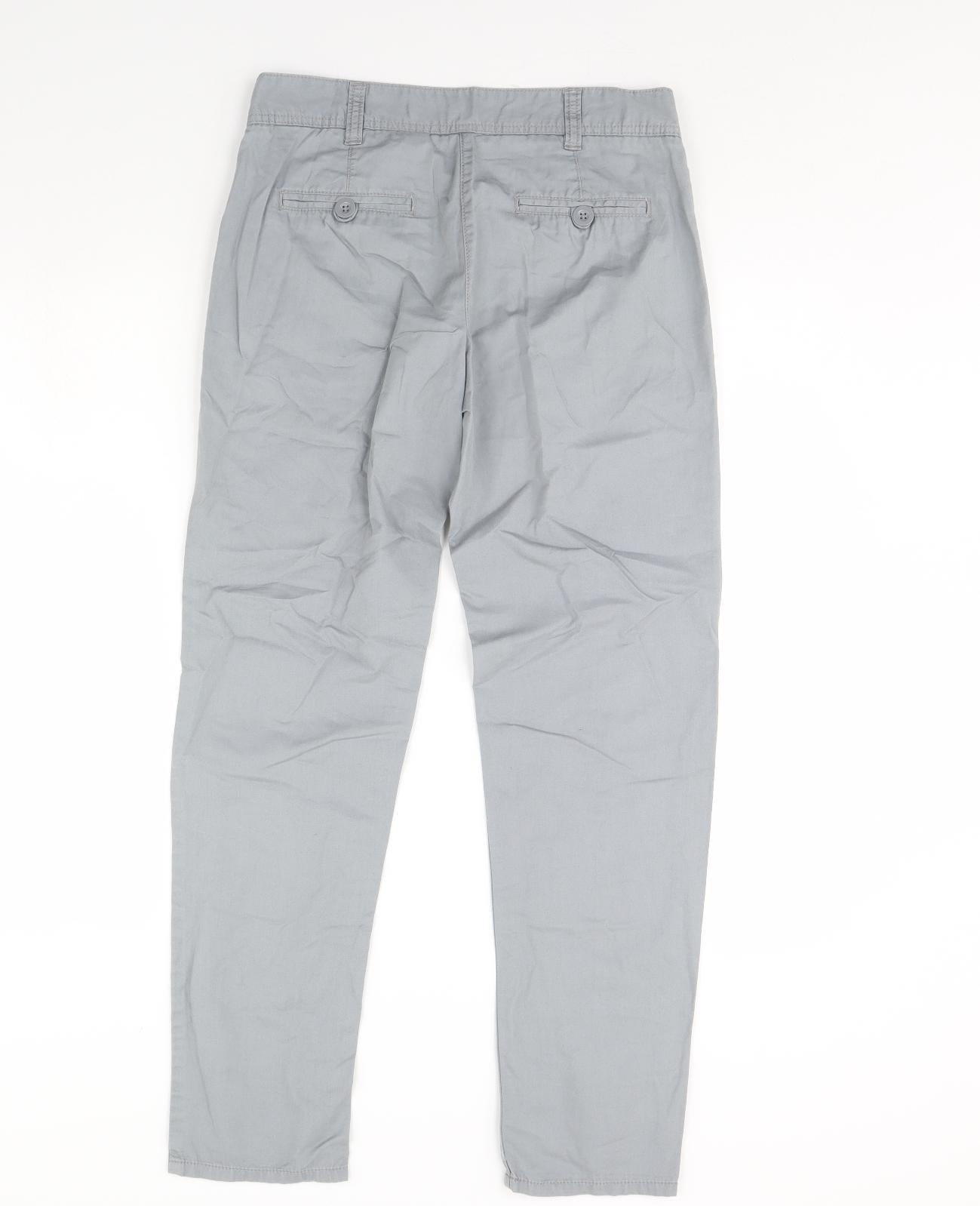 Womens UK Size 32 in Preworn Regular Fit  Blue Trousers