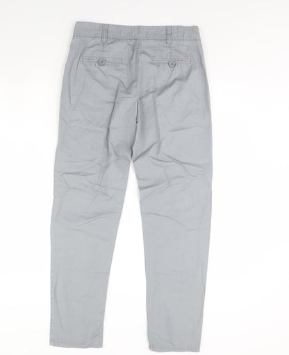 Womens UK Size 32 in Preworn Regular Fit  Blue Trousers