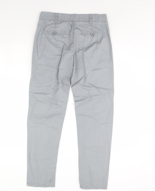 Womens UK Size 32 in Preworn Regular Fit  Blue Trousers