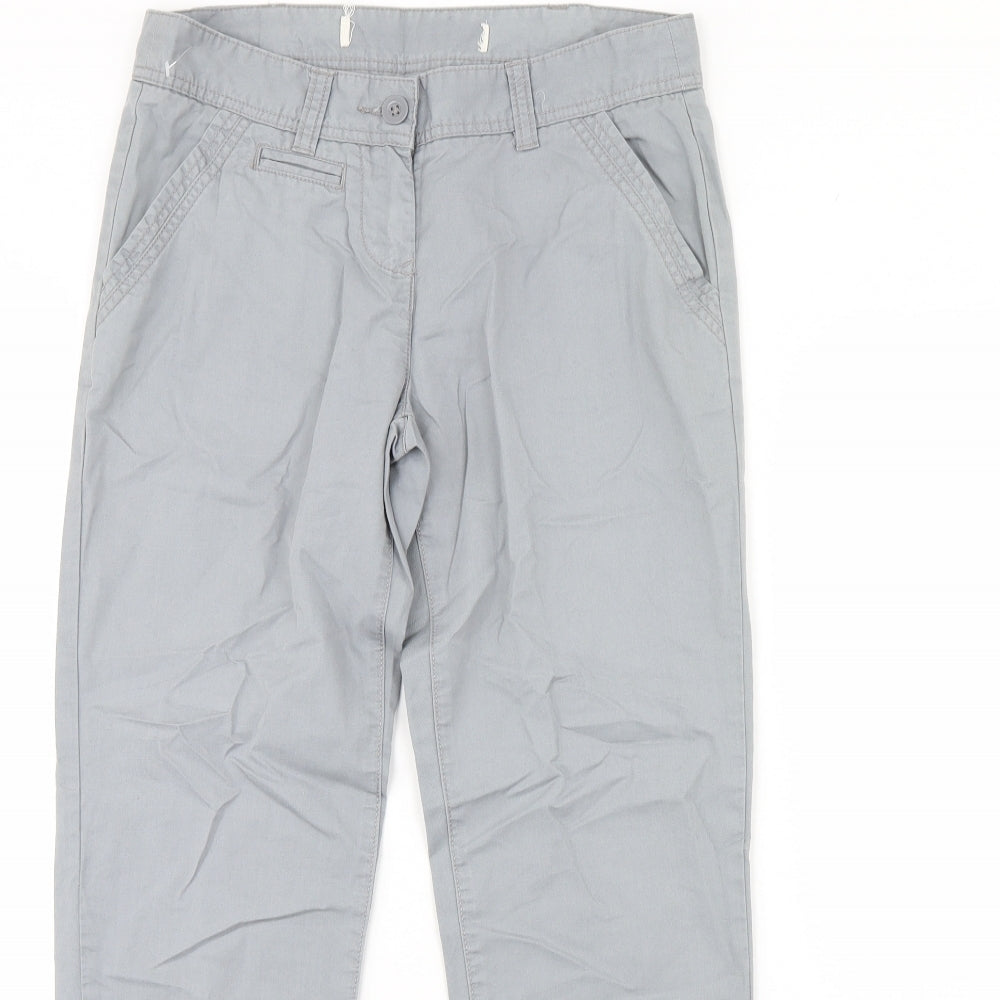 Womens UK Size 32 in Preworn Regular Fit  Blue Trousers