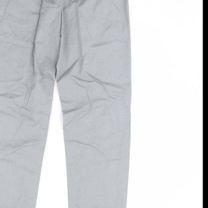 Womens UK Size 32 in Preworn Regular Fit  Blue Trousers