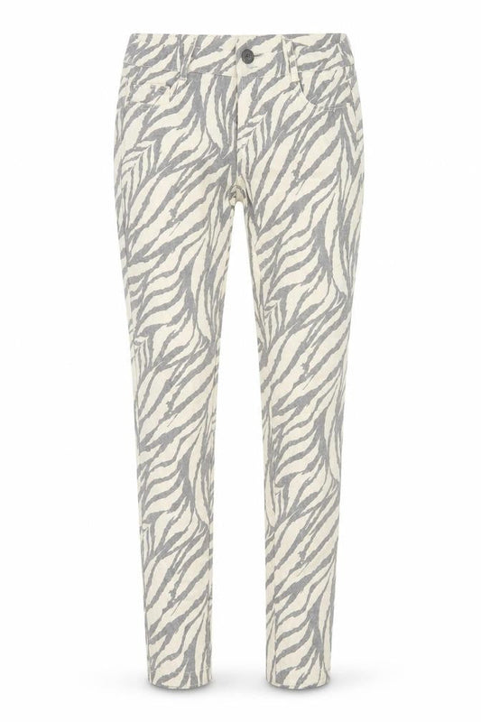 Womens UK Size 8 Amisu Regular Fit Skinny Ivory Jeans