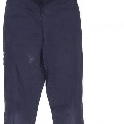 Womens UK Size 12 H&M Regular Fit Skinny Blue Jeans