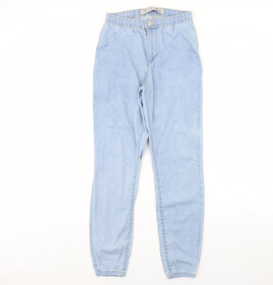 Denim & Co. Womens Blue  Denim Skinny Jeans Size 10 L29 in