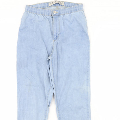 Denim & Co. Womens Blue  Denim Skinny Jeans Size 10 L29 in