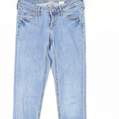 Womens UK Size 26 in Preworn Regular Fit Straight Blue Jeans