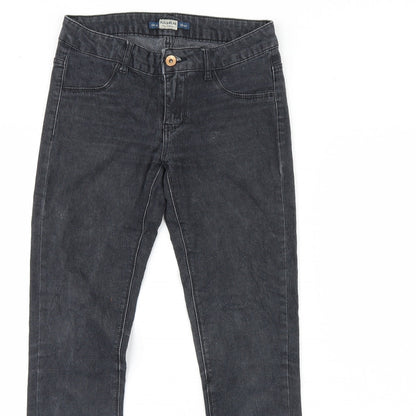 Pull&Bear Womens Black  Denim Skinny Jeans Size 8 L29 in