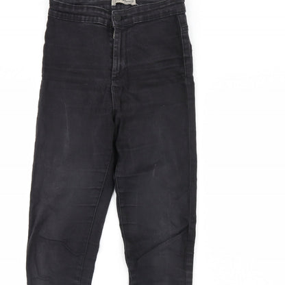 Denim & Co. Womens Black  Denim Skinny Jeans Size 8 L29 in