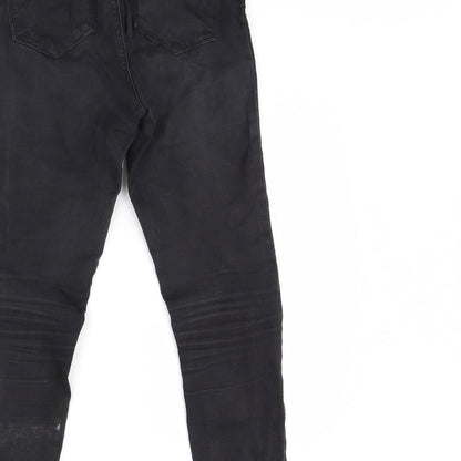 Denim & Co. Womens Black  Denim Skinny Jeans Size 8 L29 in