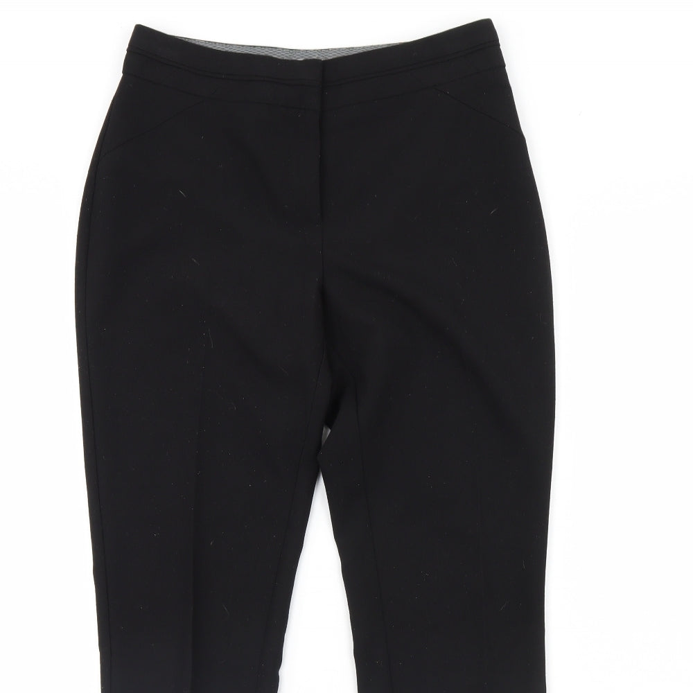 Debenhams Womens Black   Dress Pants Trousers Size 6 L29 in