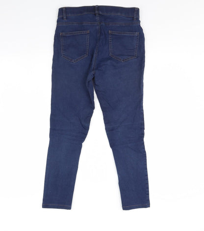 George Womens Blue  Denim Skinny Jeans Size S L25 in